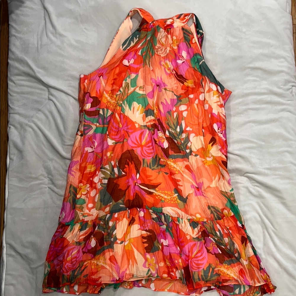 Floral Halter Dress